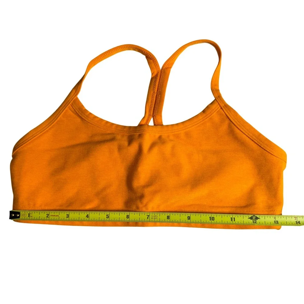 Beyond Yoga Bright Citrus Spacedye Bra Medium 5